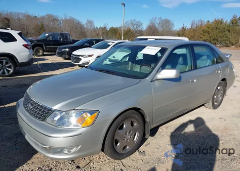 2003 Toyota Avalon Xls from USA, damaged, VIN 4T1BF28B33U299632